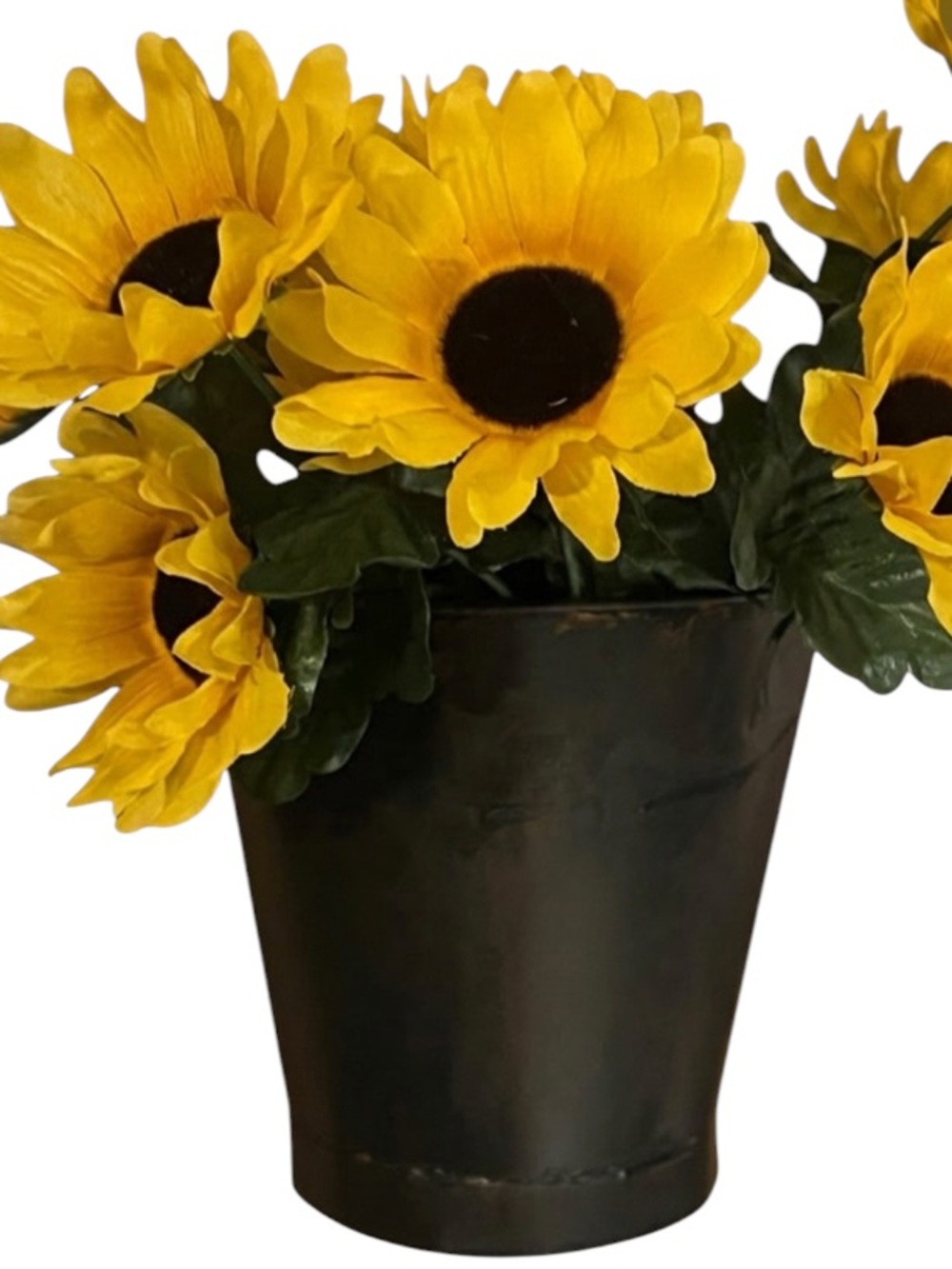 SALE 3️⃣for 1️⃣ Wall planter with sunflowers and spider plant NWOT